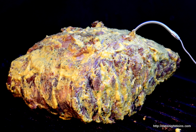 Horsey Mustard Rib Roast