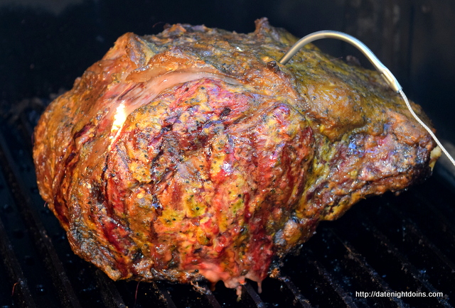 Horsey Mustard Rib Roast