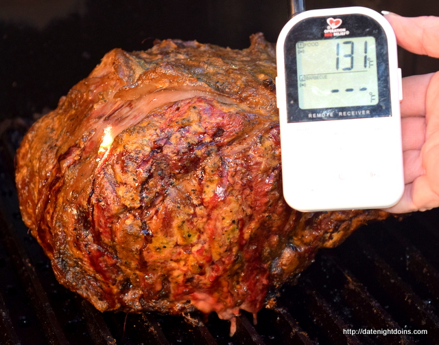 Horsey Mustard Rib Roast