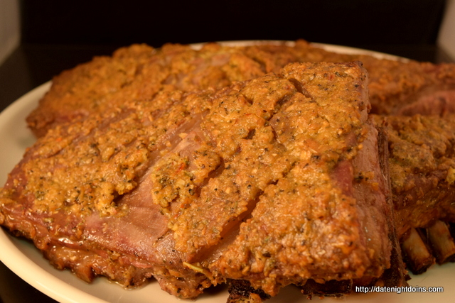 Smoky, Tangy, Lamb Ribs