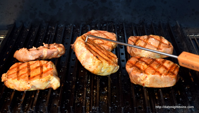 Strawberry Habanero Glazed Loin Chops