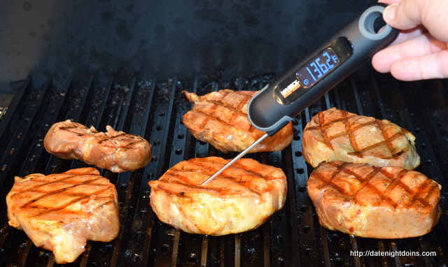 Strawberry Habanero Glazed Loin Chops