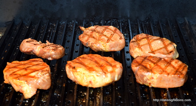 Strawberry Habanero Glazed Loin Chops