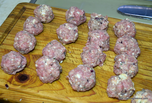 Mediterranean Lamb Meatballs,