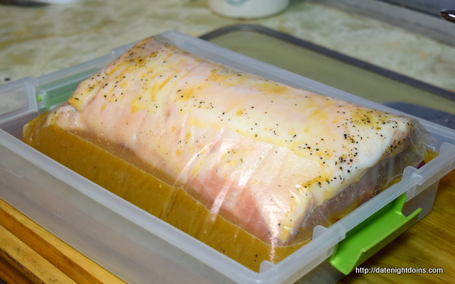 Orange Ginger Pepper Pork Loin