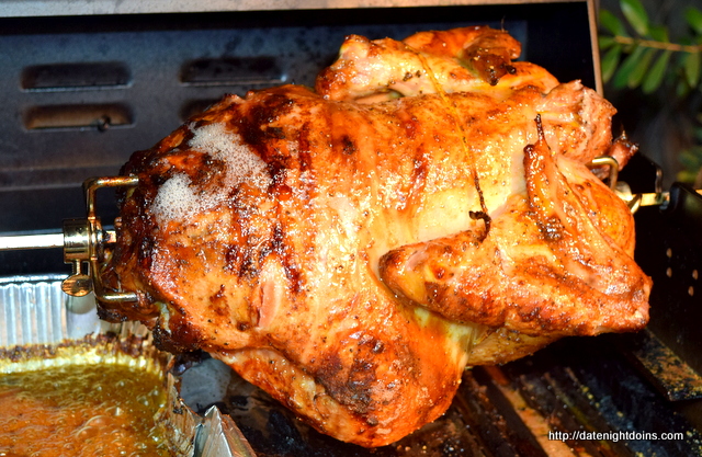 Orange Cranberry Rotisserie Turkey Smokin’ on Your Gasser