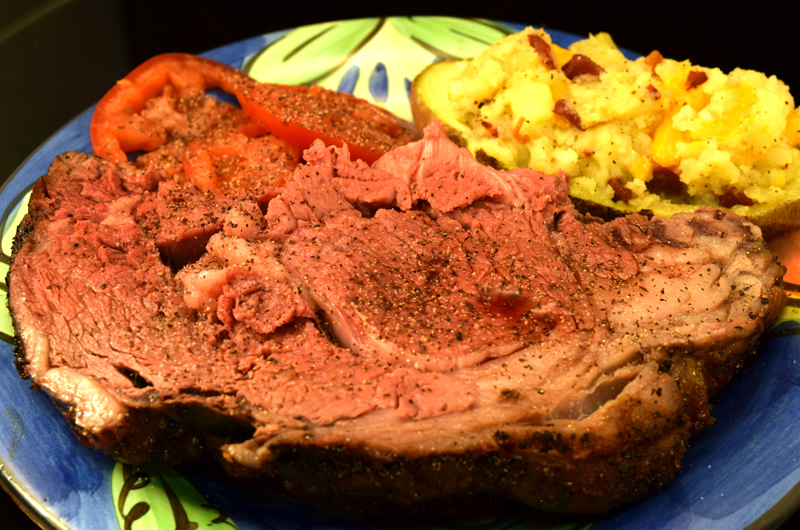 Down & Dirty Prime Rib - Date Night Doins BBQ For Two