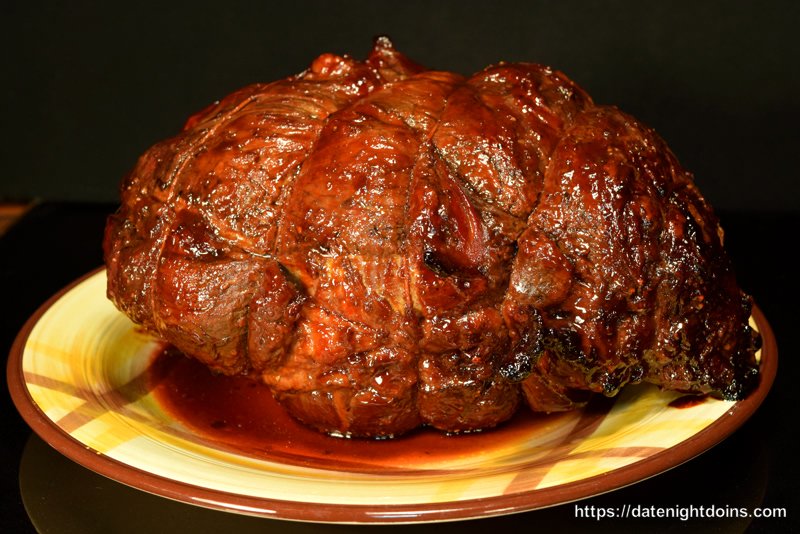 Perfect Sirloin Roast on the Rotisserie