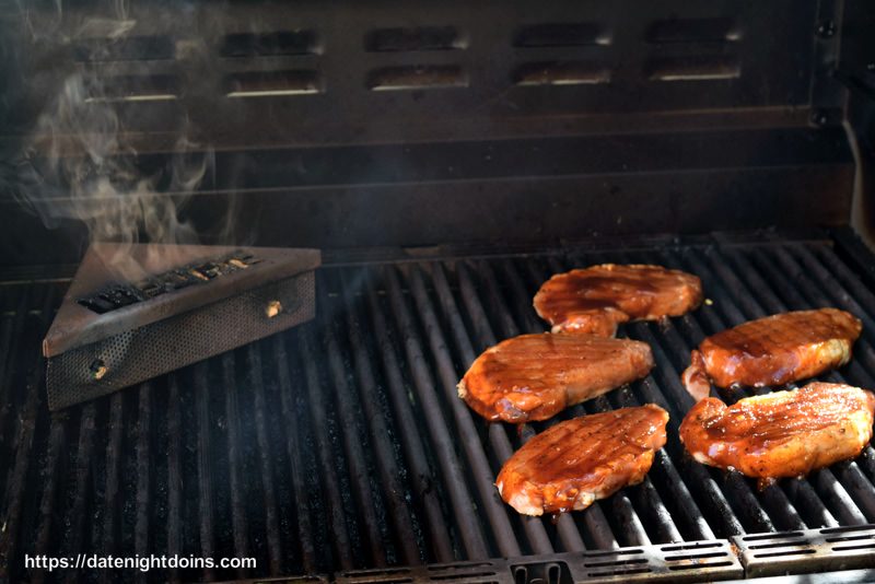 Cold Smoked BBQ Pork Chops 5