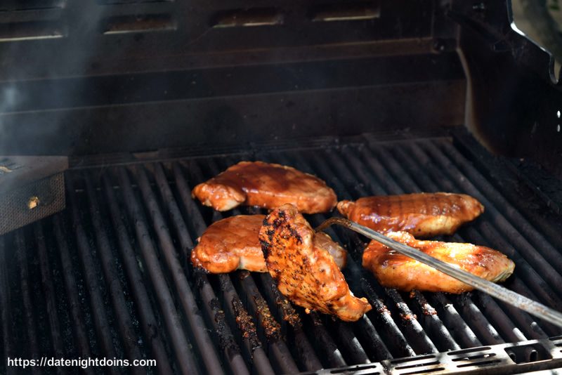 Cold Smoked BBQ Pork Chops 6