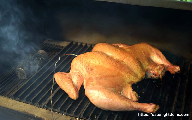 Simple Spatchcocked Smoked Turkey