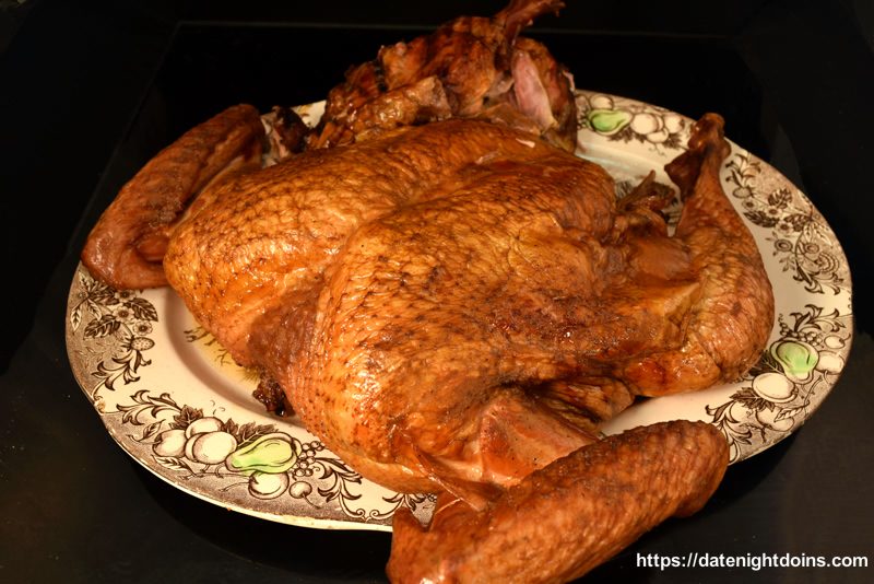 Simple Spatchcocked Smoked Turkey Date Night Doins Bbq