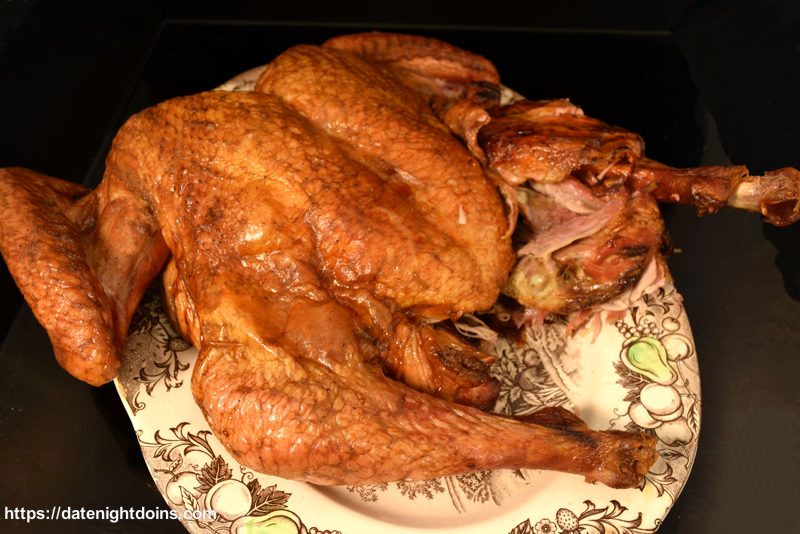 Simple Spatchcocked Smoked Turkey