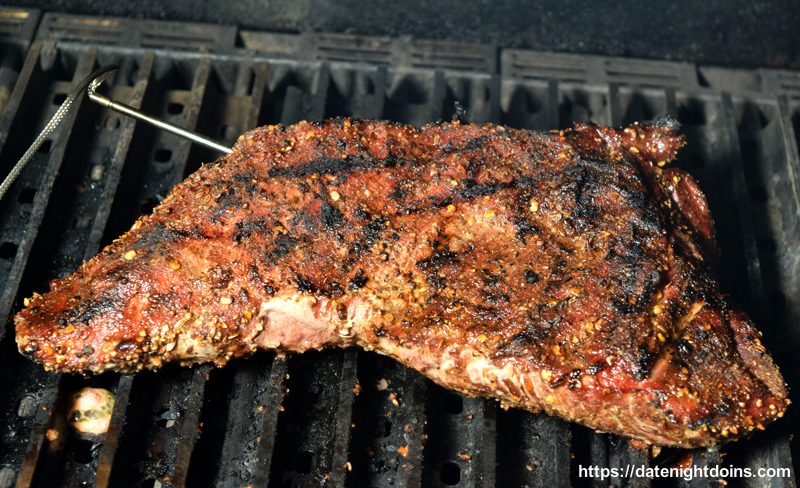 Reverse Seared Tri Tip on the Gasser