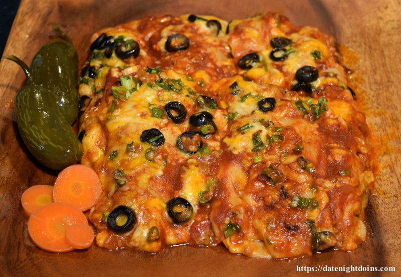 Cheeseburger Enchiladas