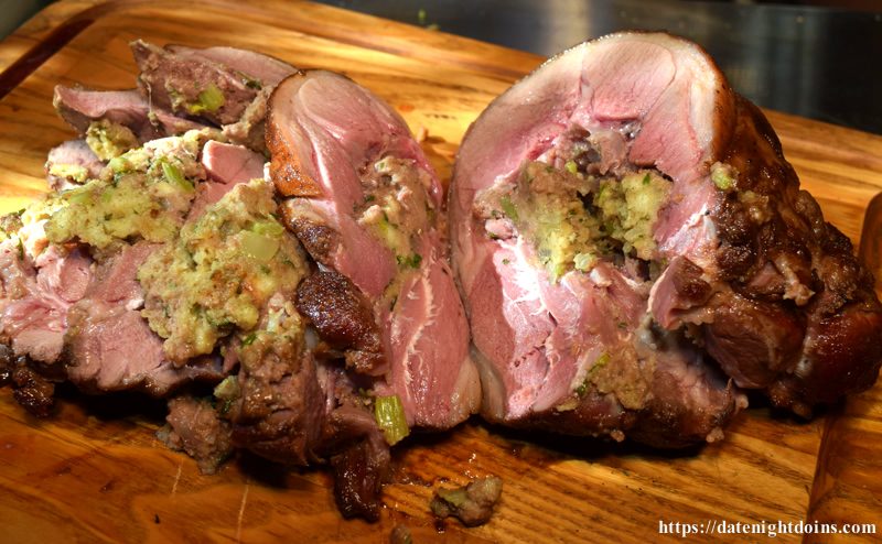 Easy Stuffed Leg of Lamb