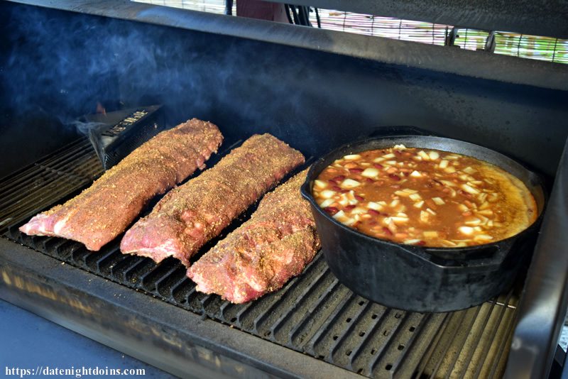 Hot Cherry Buffalo Ribs, Goldens' Cast Iron