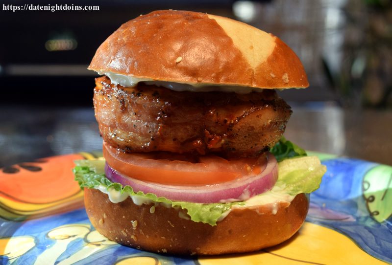 Buffalo Chicken Burger