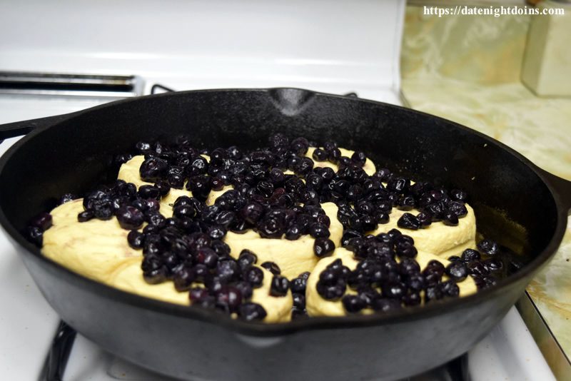 Cast Iron Blueberry Coffee Cake