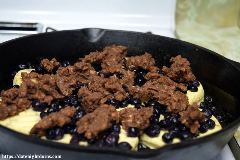 Cast Iron Blueberry Coffee Cake