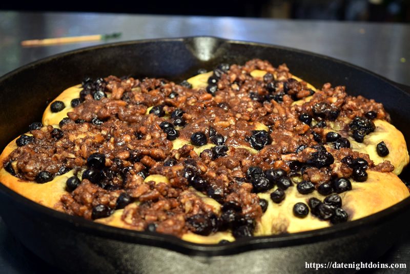 Cast Iron Blueberry Coffee Cake