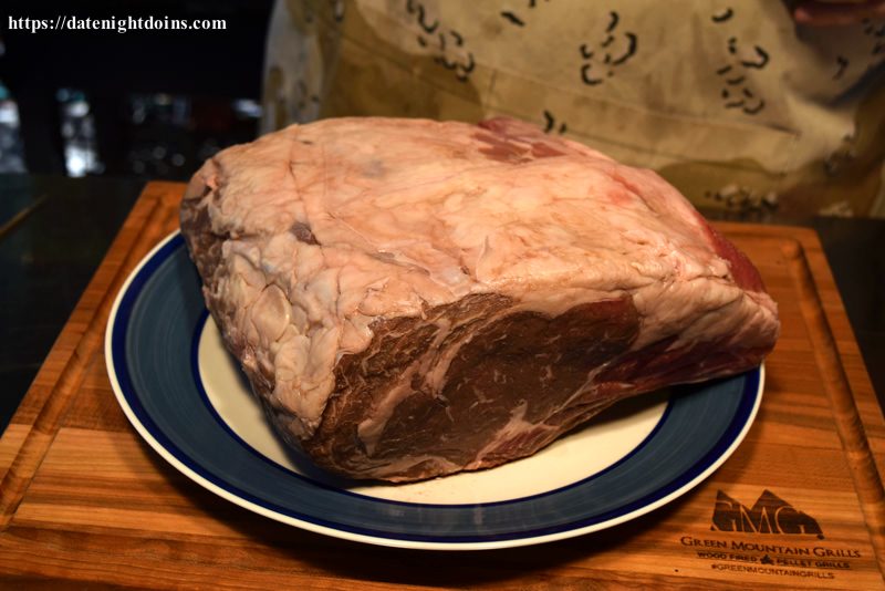 Pepper Crusted Rib Roast