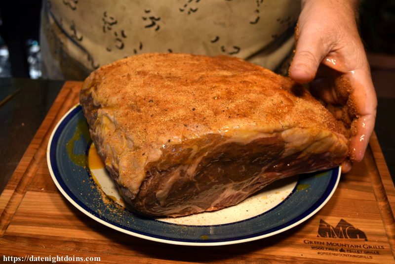 Pepper Crusted Rib Roast