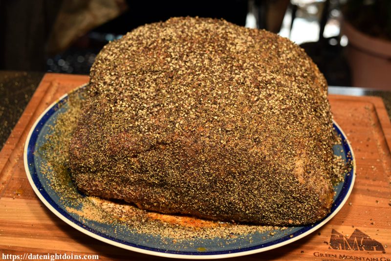 Pepper Crusted Rib Roast