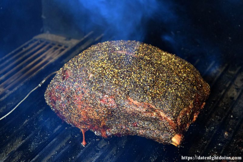 Pepper Crusted Rib Roast