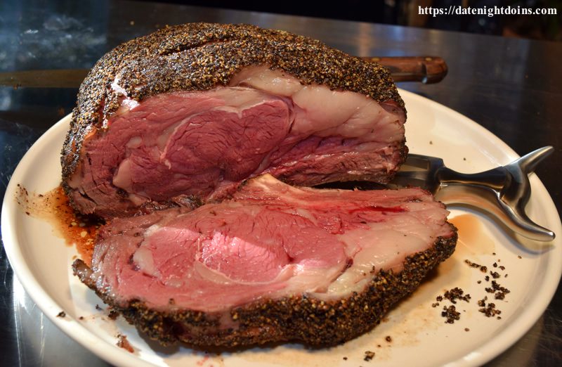 Pepper Crusted Rib Roast