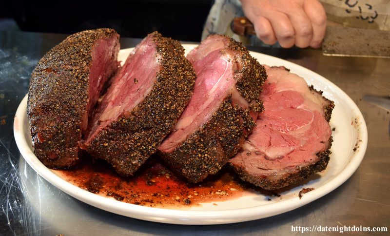 Pepper Crusted Rib Roast