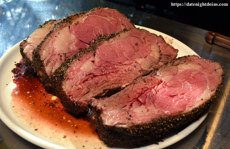 Pepper Crusted Rib Roast