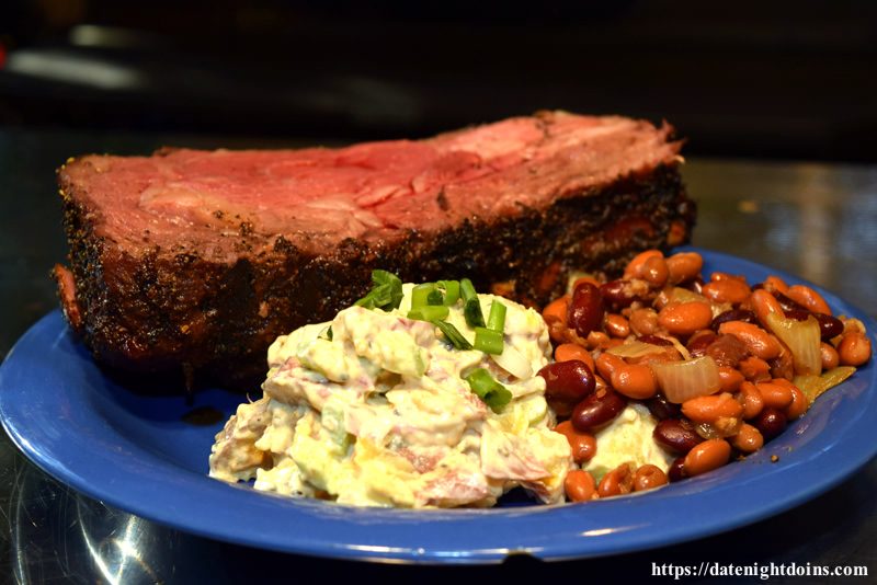 Pepper Crusted Rib Roast