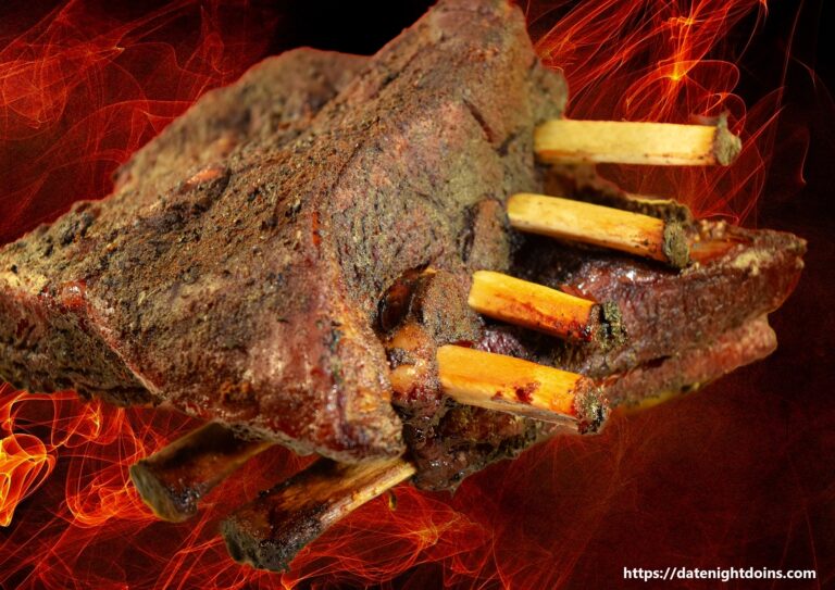 Caveman Beef Ribs - Date Night Doins BBQ For Two