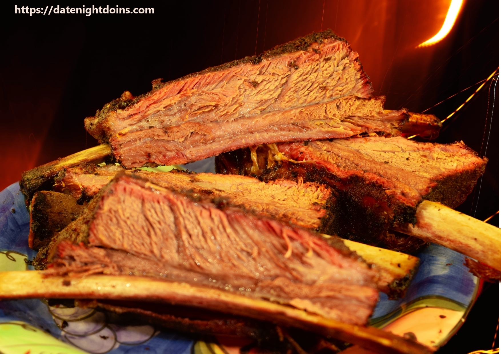 Caveman Beef Ribs Date Night Doins BBQ For Two