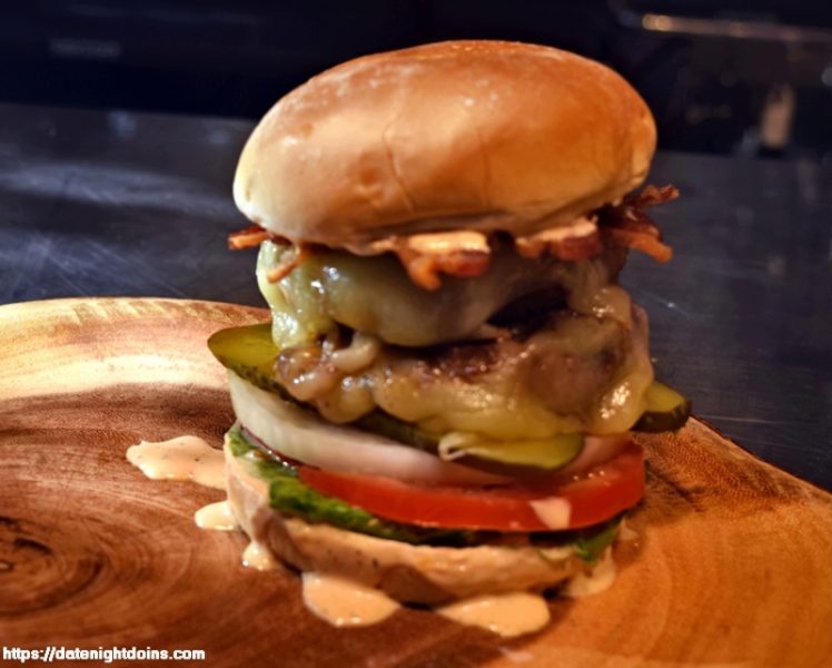 Uncle Bubba’s Alabama Double Stack Bacon Cheeseburger