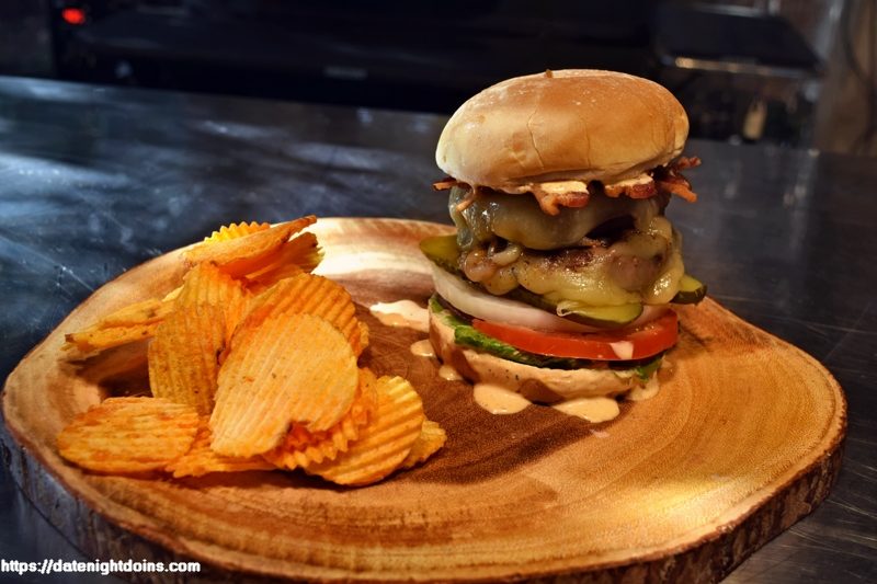 Uncle Bubba’s Alabama Double Stack Bacon Cheeseburger