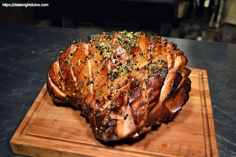 Uncle Bubba's Brandy Peppercorn Glazed Ham