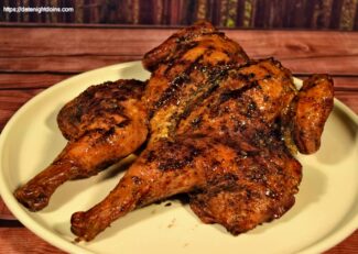 Read more about the article Orange Ginger Pepper Spatchcocked Chicken