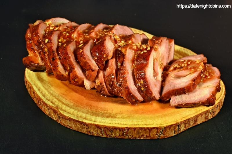 Maple Bourbon Glazed Pork Loin