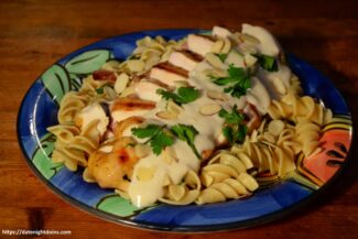 Read more about the article Smoky Stuffed Chicken Alfredo