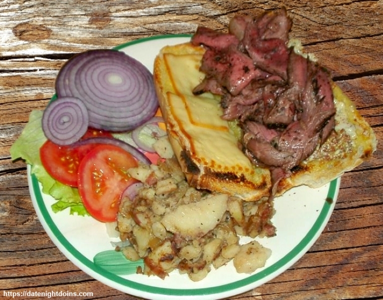 Hickory Smoked Sirloin Steak Sandwich