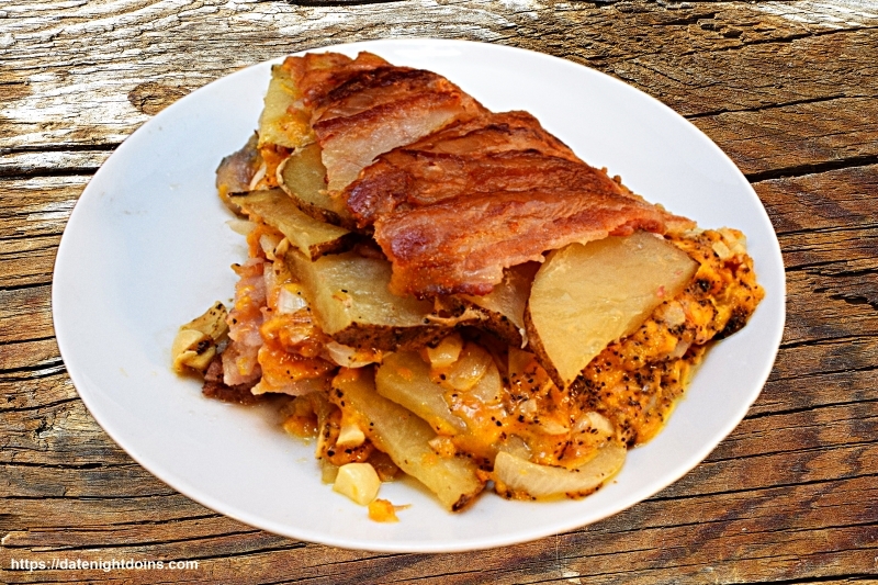 Potato Tart, Bacon Bacon Bacon