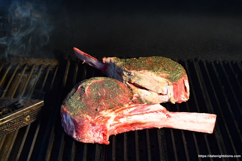 Tomahawk Cheese Steaks with Lobster