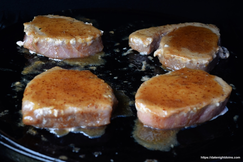 Honey Mustard Tuna Steaks