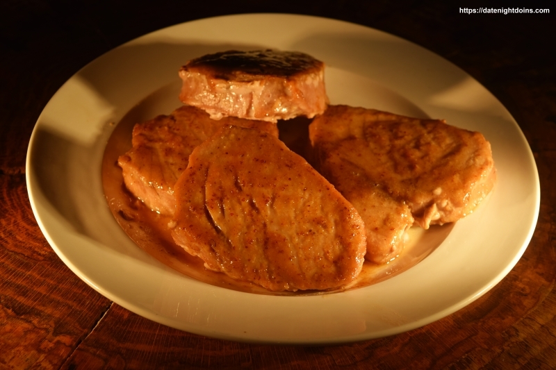 Honey Mustard Tuna Steaks