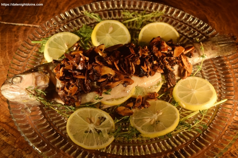 Grilled Trout Amandine