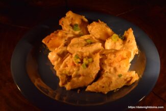 Chicken Stuffed Shells Primavera - Date Night Doins BBQ For Two