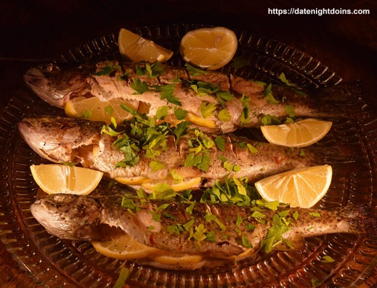 Lemon Pepper Trout - Date Night Doins BBQ For Two