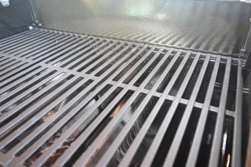 porcelain-coated cast iron grates